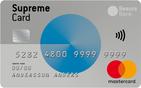 Supreme Kreditkort Gratis